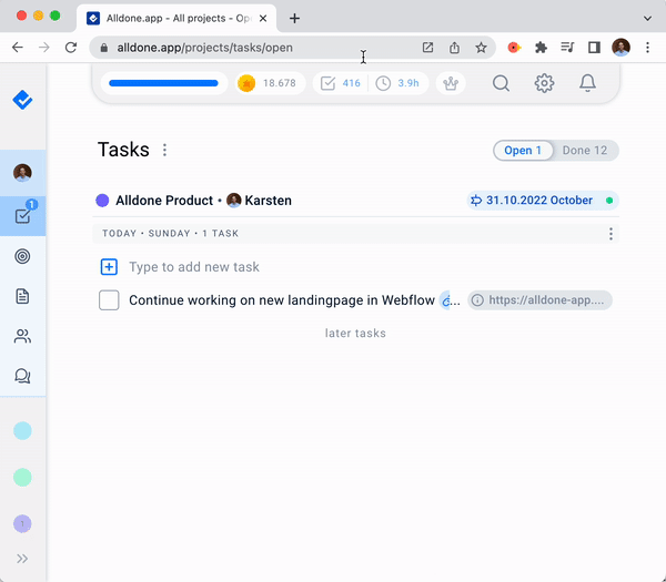 Install as app animation